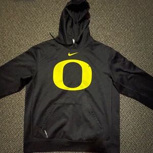Black Nike Hoodie Neon “O”